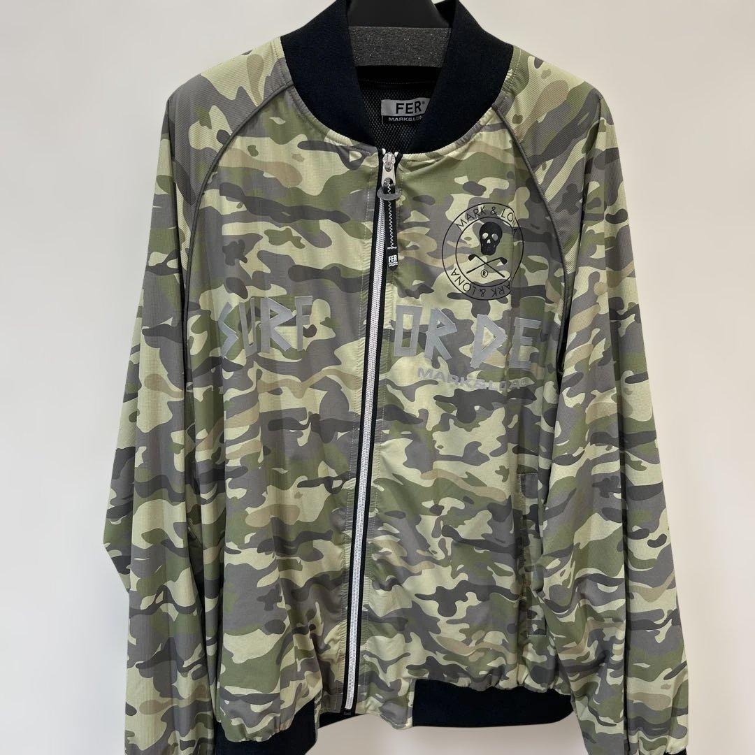 新品❤️マークアンドロナ迷彩フルジップジャケット Lサイズ