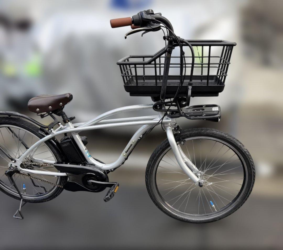 【湘南】パナソニック& BEAMS 電動アシスト自転車 シルバー