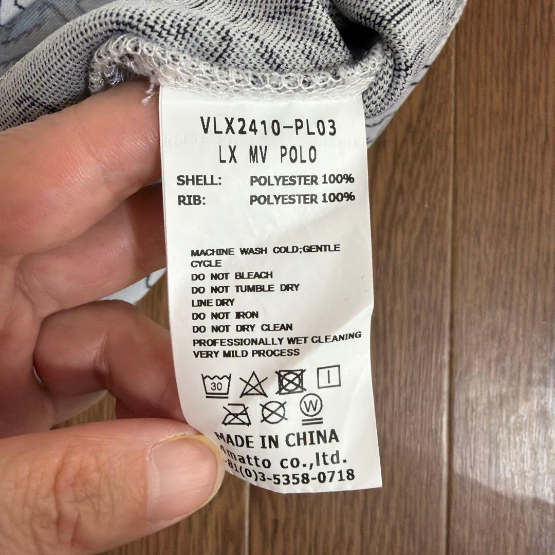【美品】V12 LX MV POLO WHITE02 XXL
