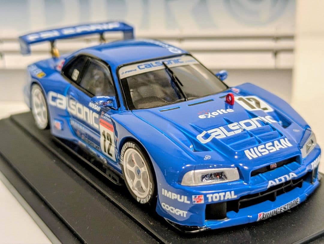レア CALSONIC SKYLINE '01 High down Force