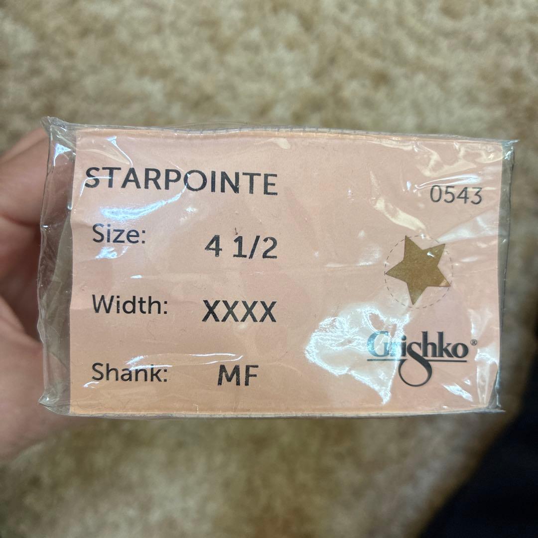 グリシコ　Grishko スターポワントトゥシューズ STAR 新品同様