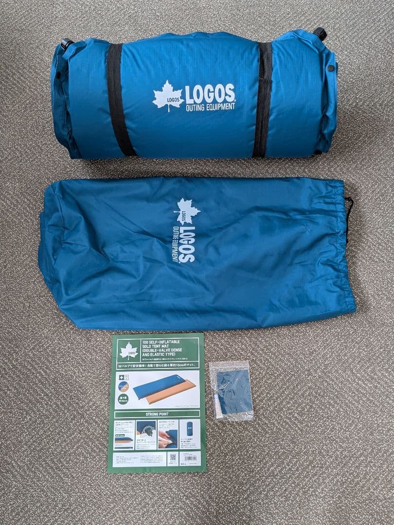 【未使用】LOGOS ロゴス 100セルフインフレートマット【新品開封品】