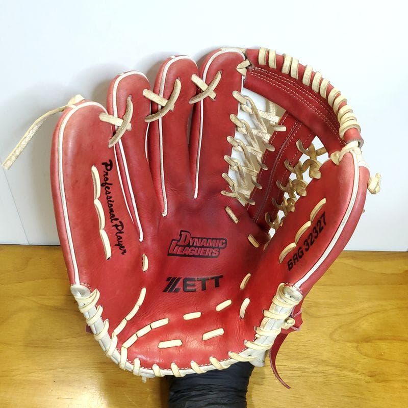 ZETT 赤星憲広モデル 日本製 超人気本人カラー ゼット 外野用 軟式グローブ