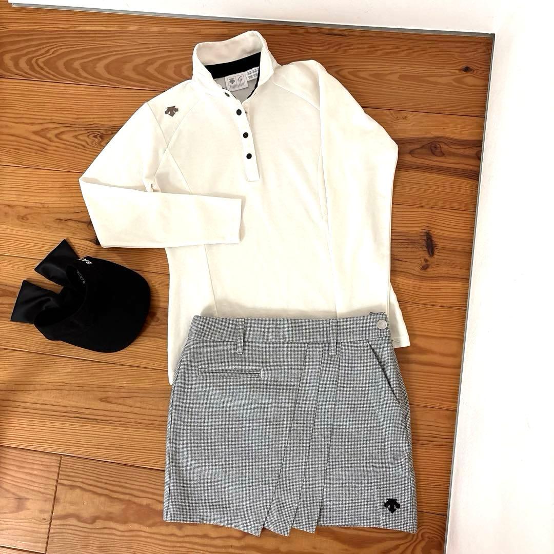 descente golf 長袖トップス&スコートセット　秋冬用です