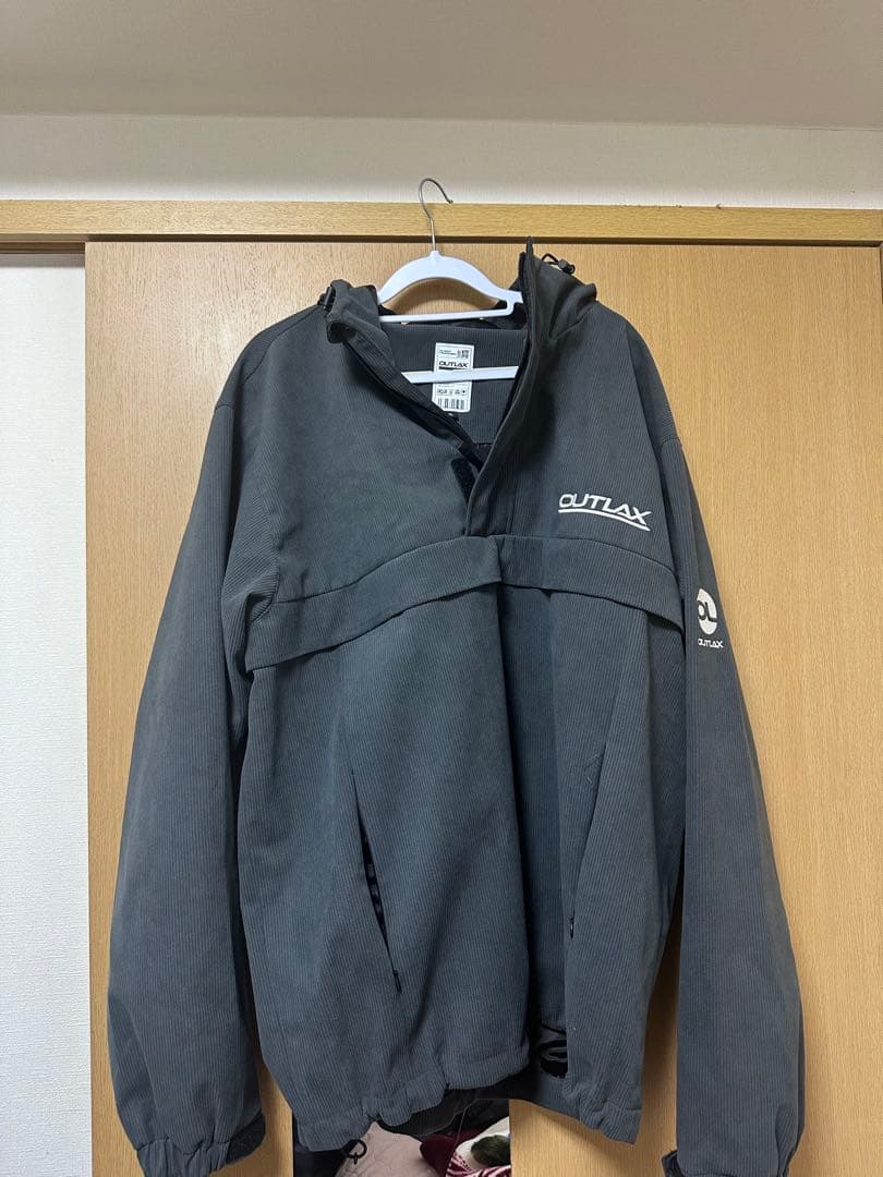 ウェア上下セットアップ　【OUTLAX】 コーデュロイ プルオーバー　XL