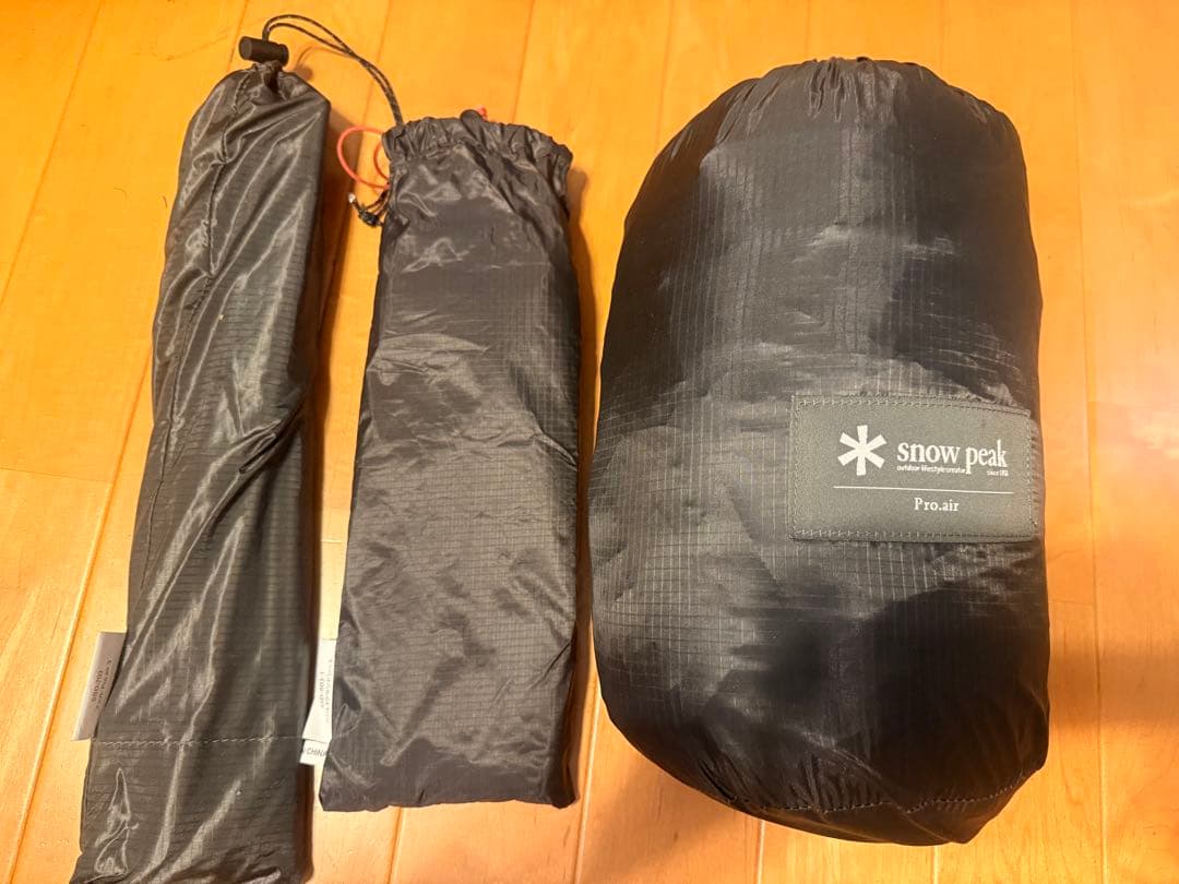 美品　スノーピーク ファル Pro.air 3 ※グランドシート付