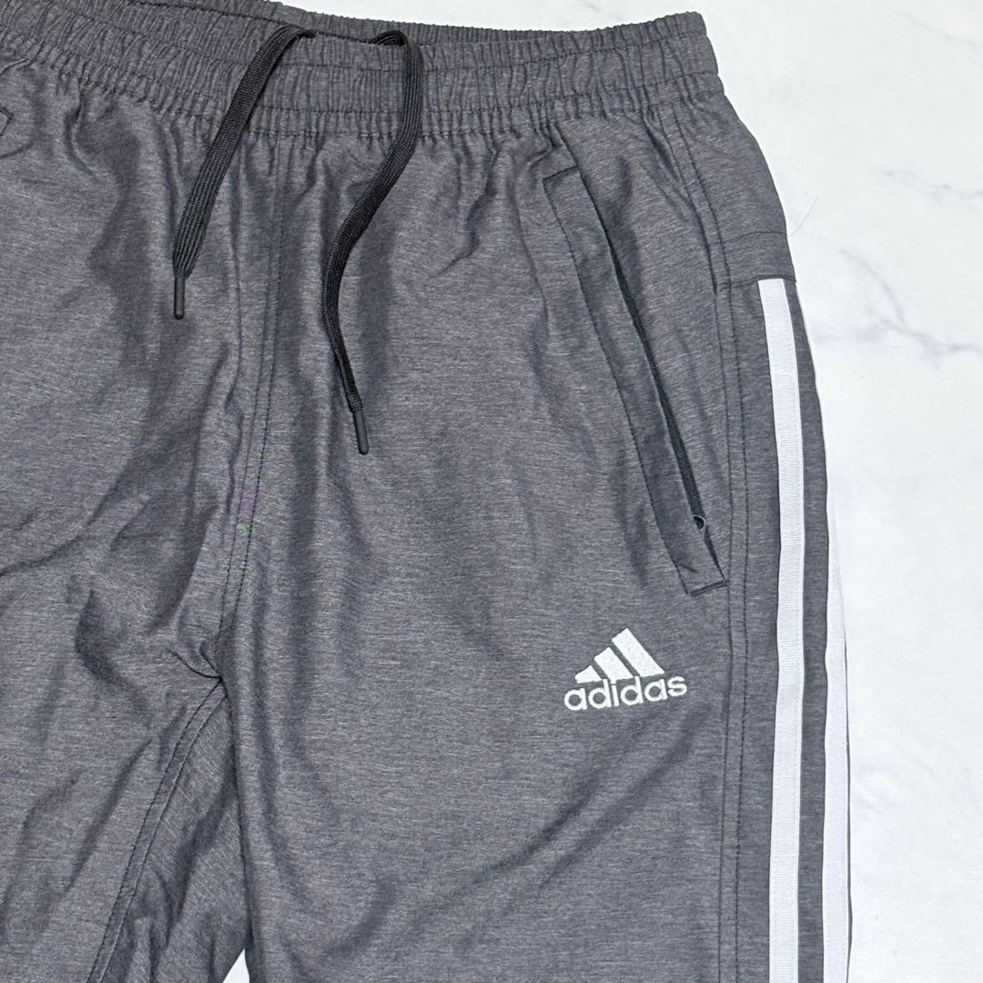 adidas アディダス ウインドブレーカー 上下セット グレー Mサイズ