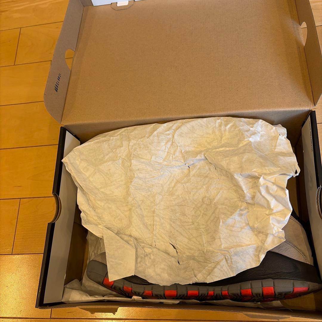 Jordan 10 バスケットシューズ ハイカット グレー/ブラック