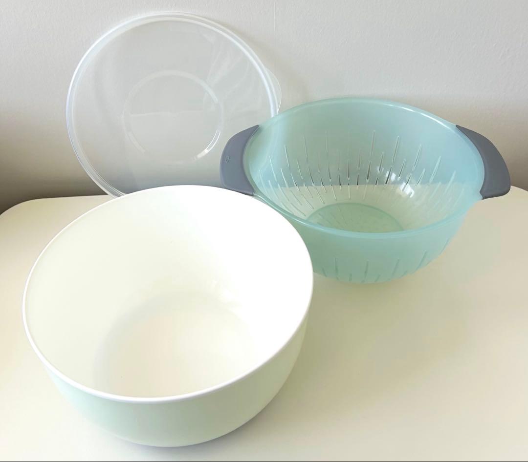 新品 オクソー （OXO）ネスティングボウル＆コランダーセット9点（蓋 ザル）