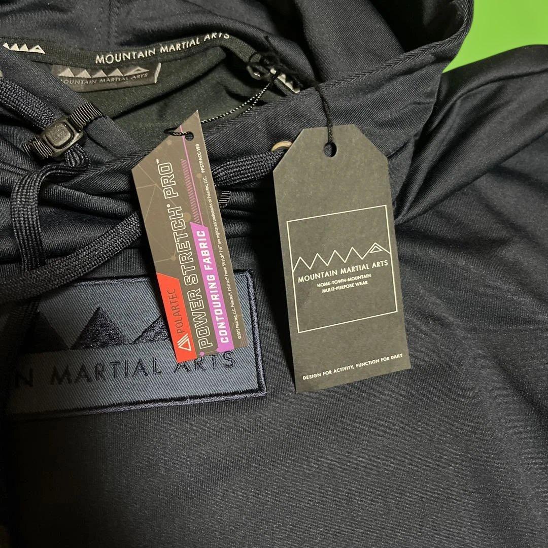 ウォーキング・ランニングウェア MMA POLARTEC PSP HOODIE navy