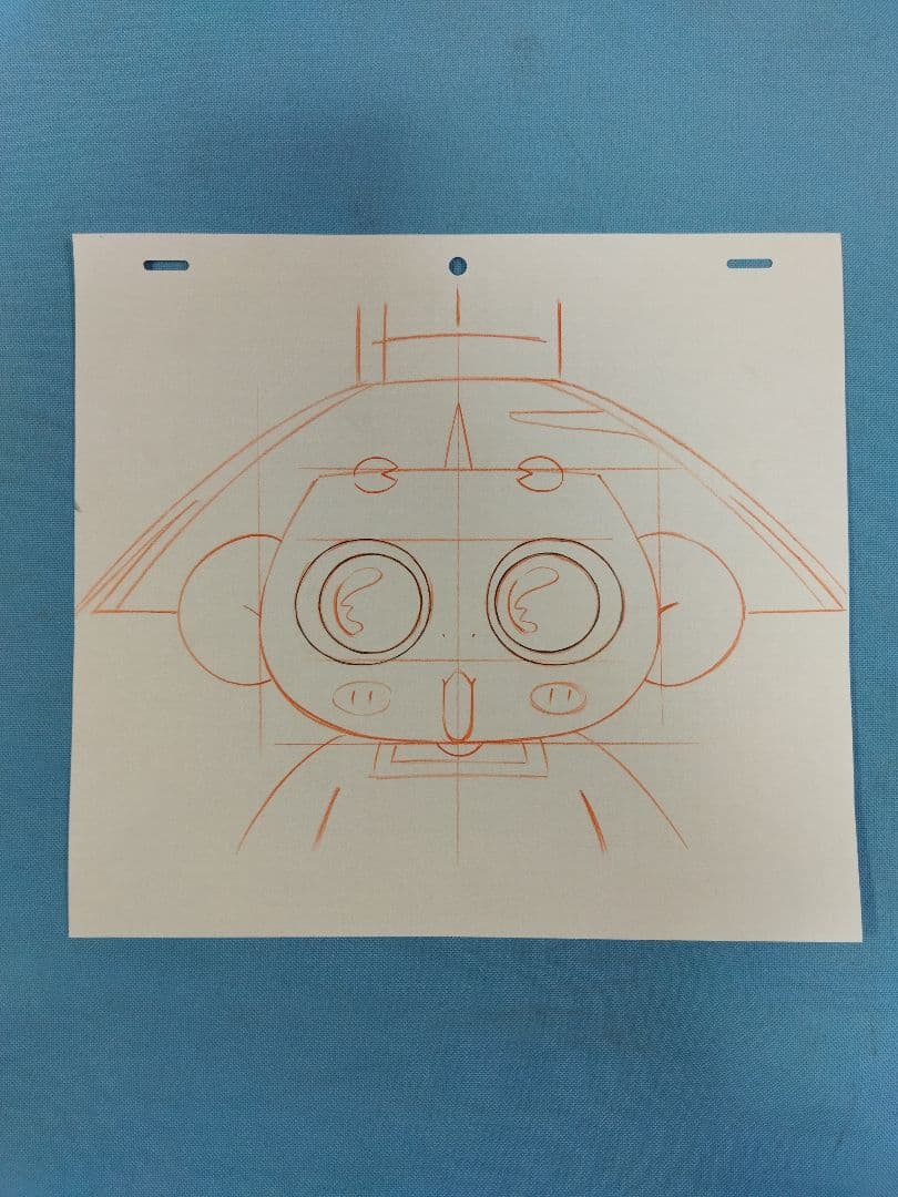 おじゃる丸　原画？　4枚まとめセット　約24.2×26.8cm
