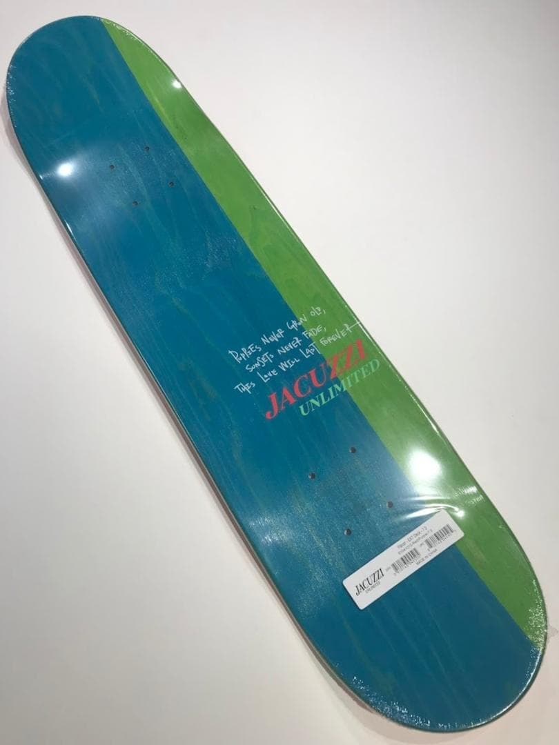 【SALE！】JACUZZIスケートボードデッキ 7.375\"【KIDS用】