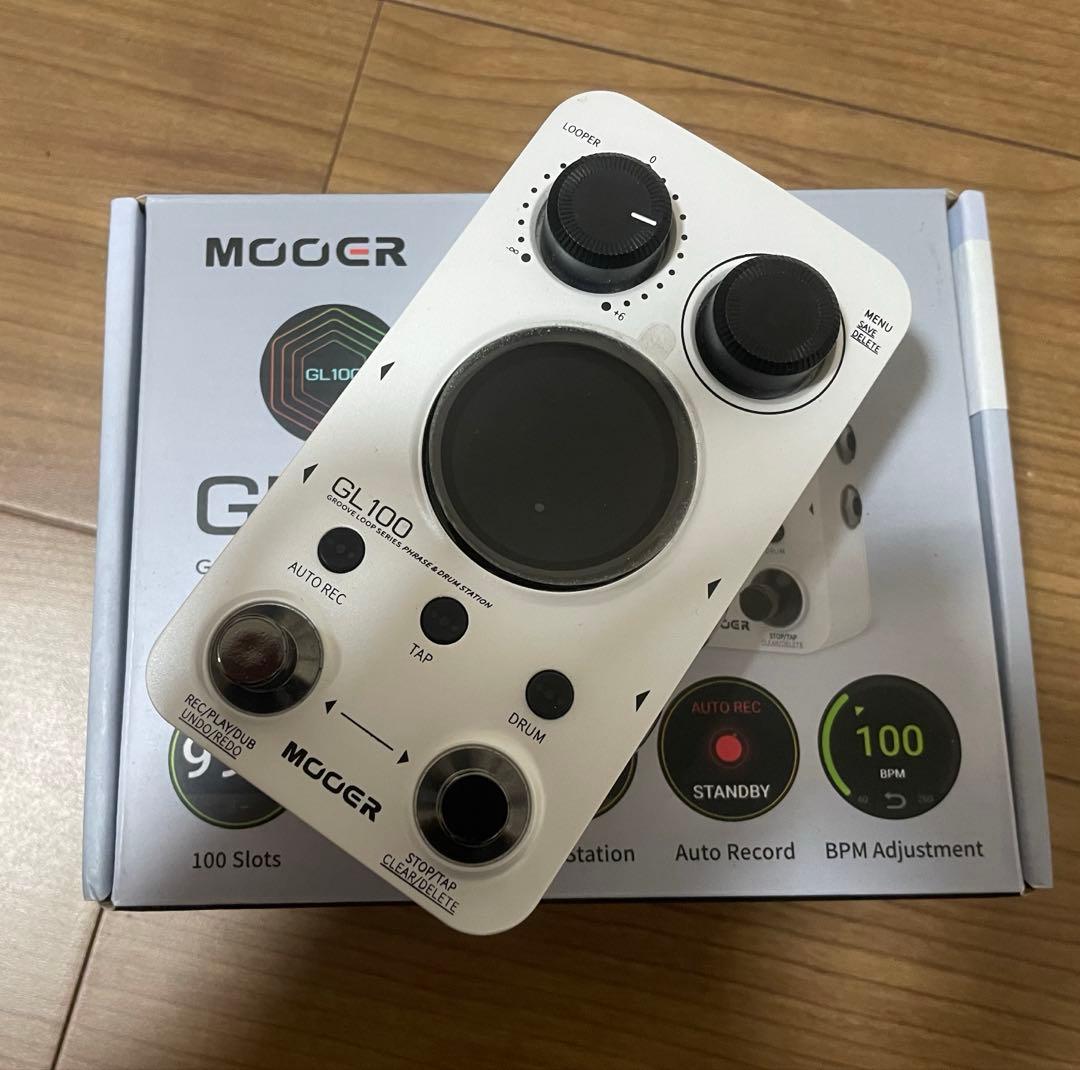 Mooer GL-100 ルーパー　リズムマシン