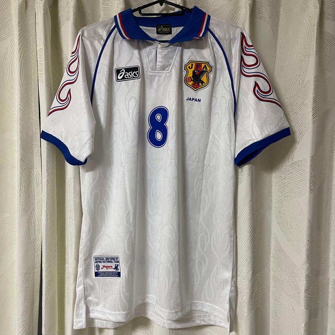 日本代表1998away中田サッカーユニフォームfootball NAKATA