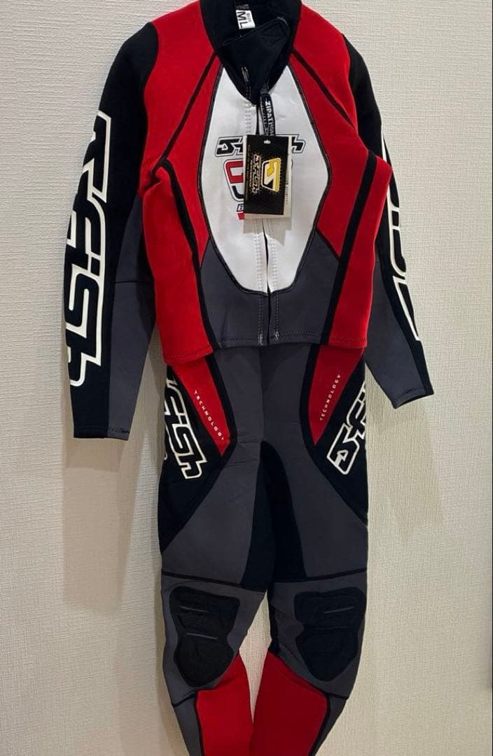 新品 JFISH ウェットスーツ セットアップ／ロングジョン ジャケット