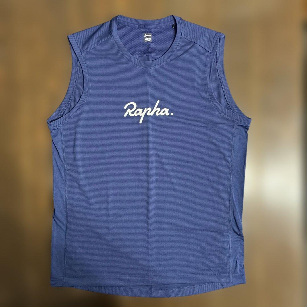 【新品未使用品】Rapha インドア トレーニングTシャツ ネイビー Mサイズ
