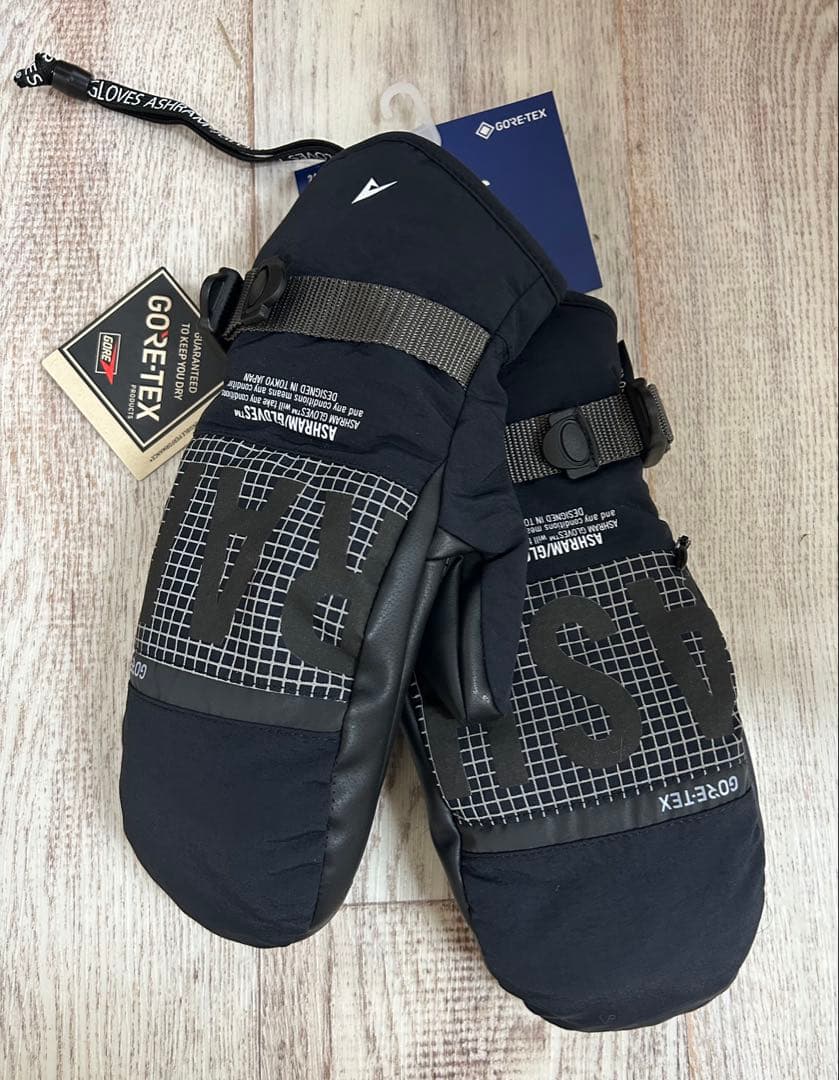 【新品】24-25 ASHRAM DGMA スノーボード ミトングローブMサイズ