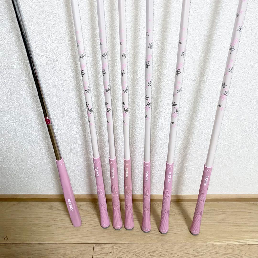 美品☆PARADISOゴルフクラブ セット☆ キャロウェイSolaireバッグ付