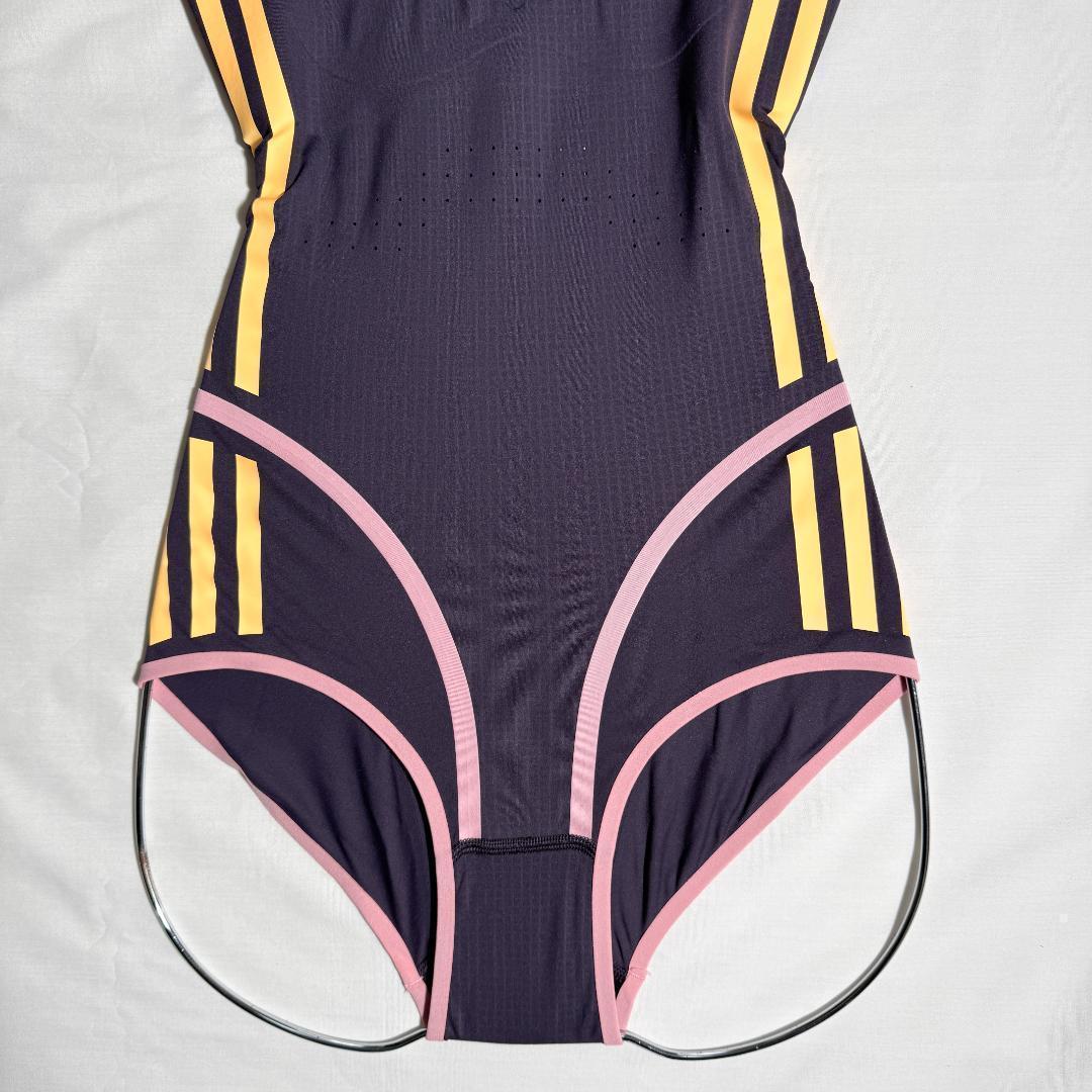 adidas アディダス 女子陸上 レーシングレオタード UK M