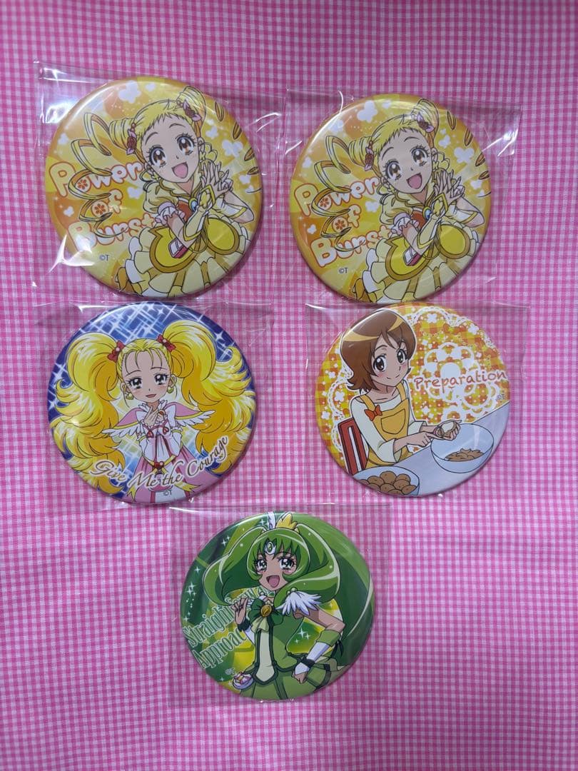 プリキュア　プリスト　トゥインクル缶バッジ　フレプリ　パッション
