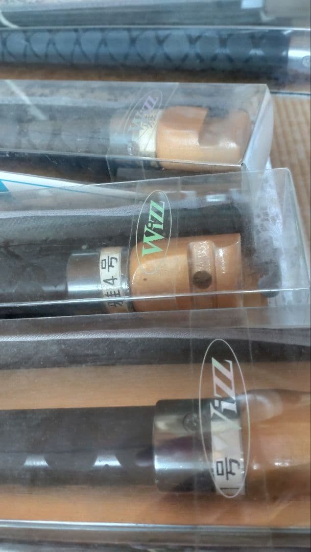 鯉竿 Wizz 鯉路 中古品5本セット