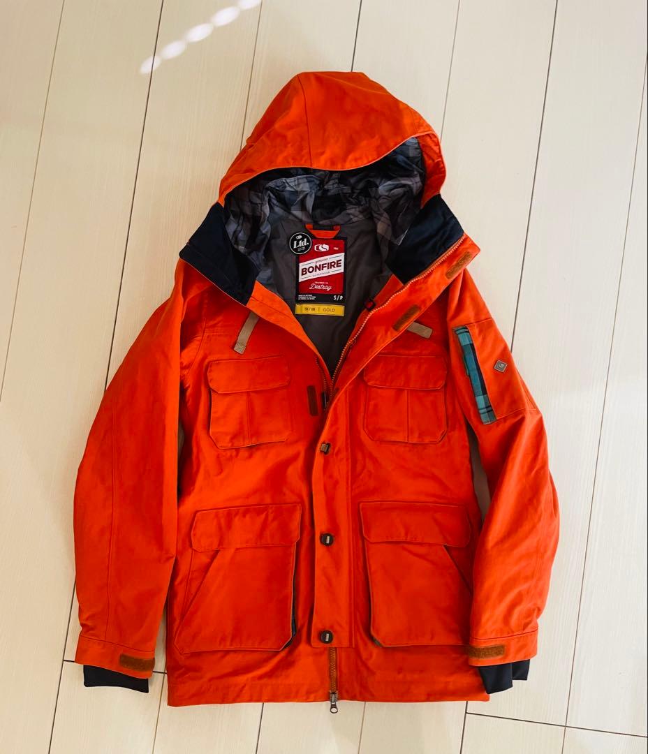 ★超美品★BONFIRE スノーボードジャケット防水性15K/10K サイズS