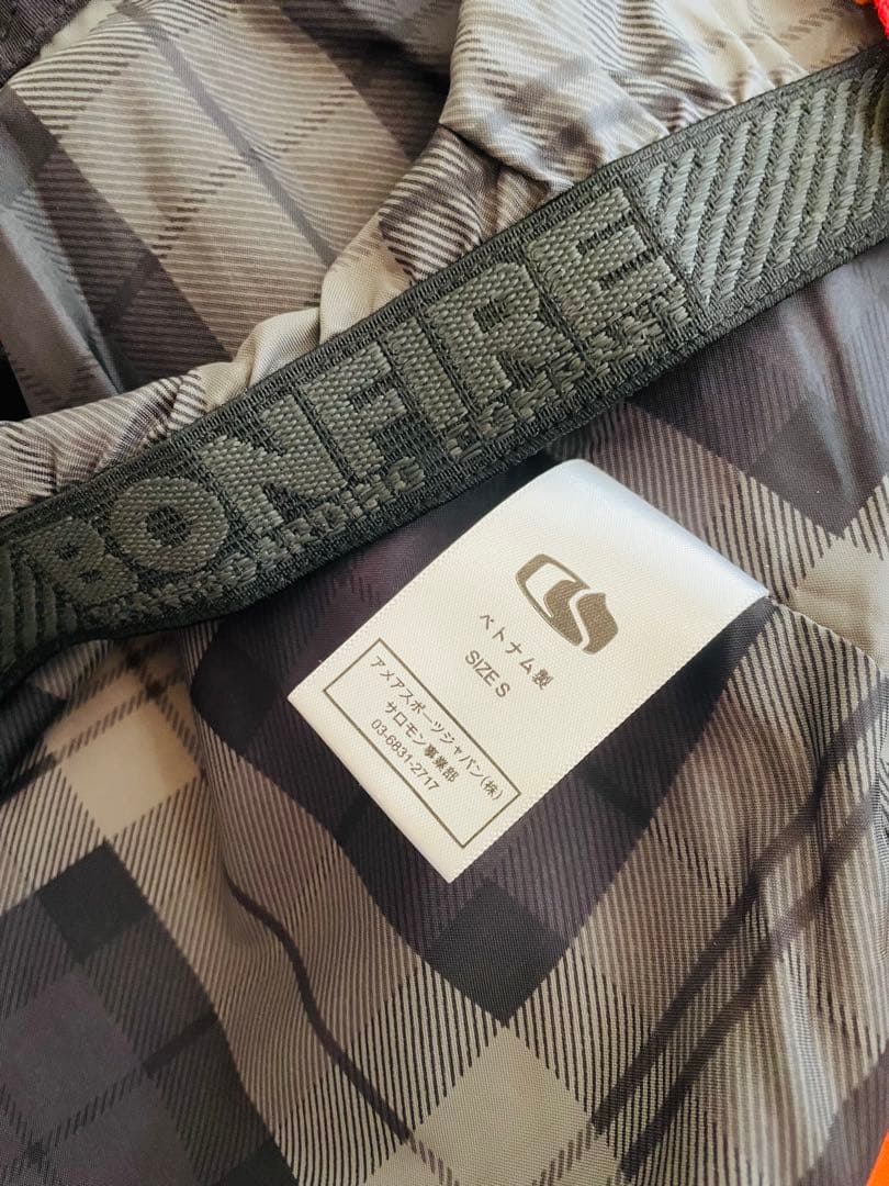 ★超美品★BONFIRE スノーボードジャケット防水性15K/10K サイズS