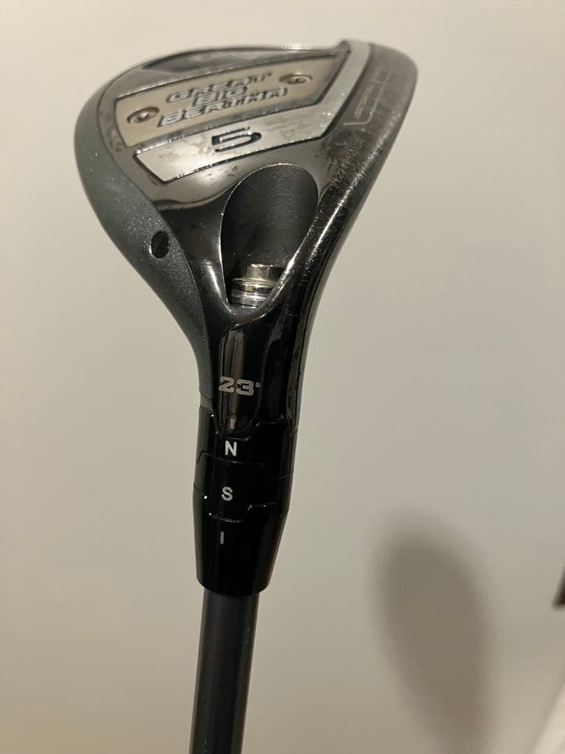 キャロウェイGREAT BIG BERTHA 、5UT。フジクラMCH50-S。