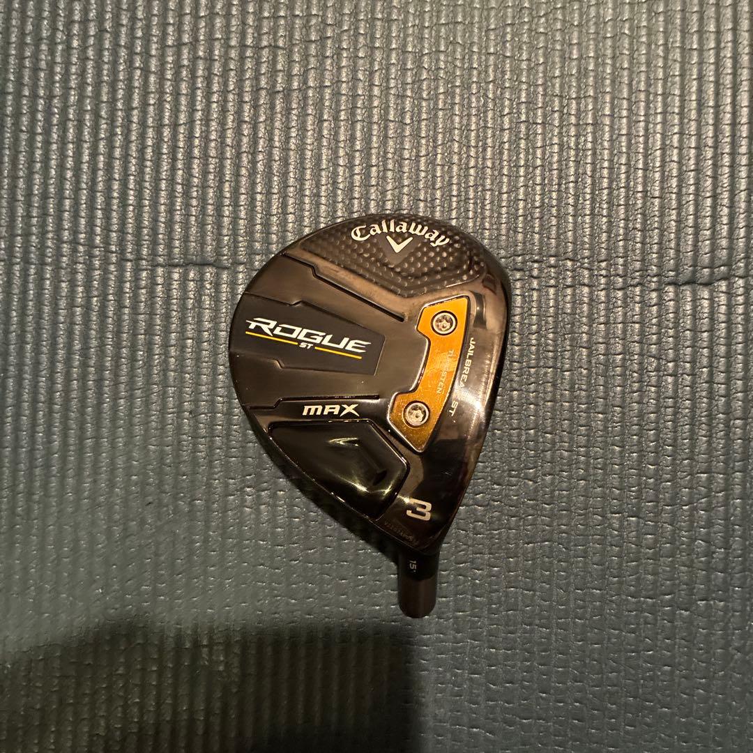 Callaway Rogue ST MAX 3番ウッド　15° ヘッドのみ