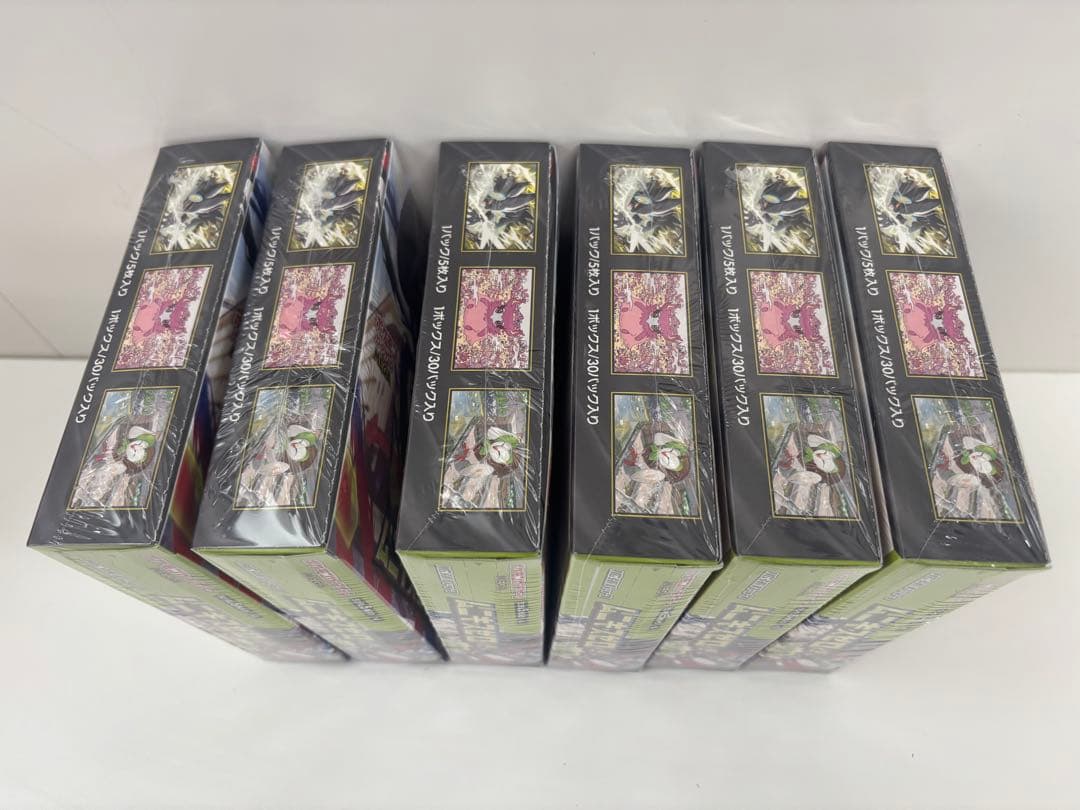 ポケモンカードゲーム MEGA ムニキスゼロ シュリンク付き 6BOX