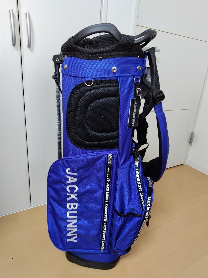 【新品】ジャックバニー スタンドキャディバッグ ブルー