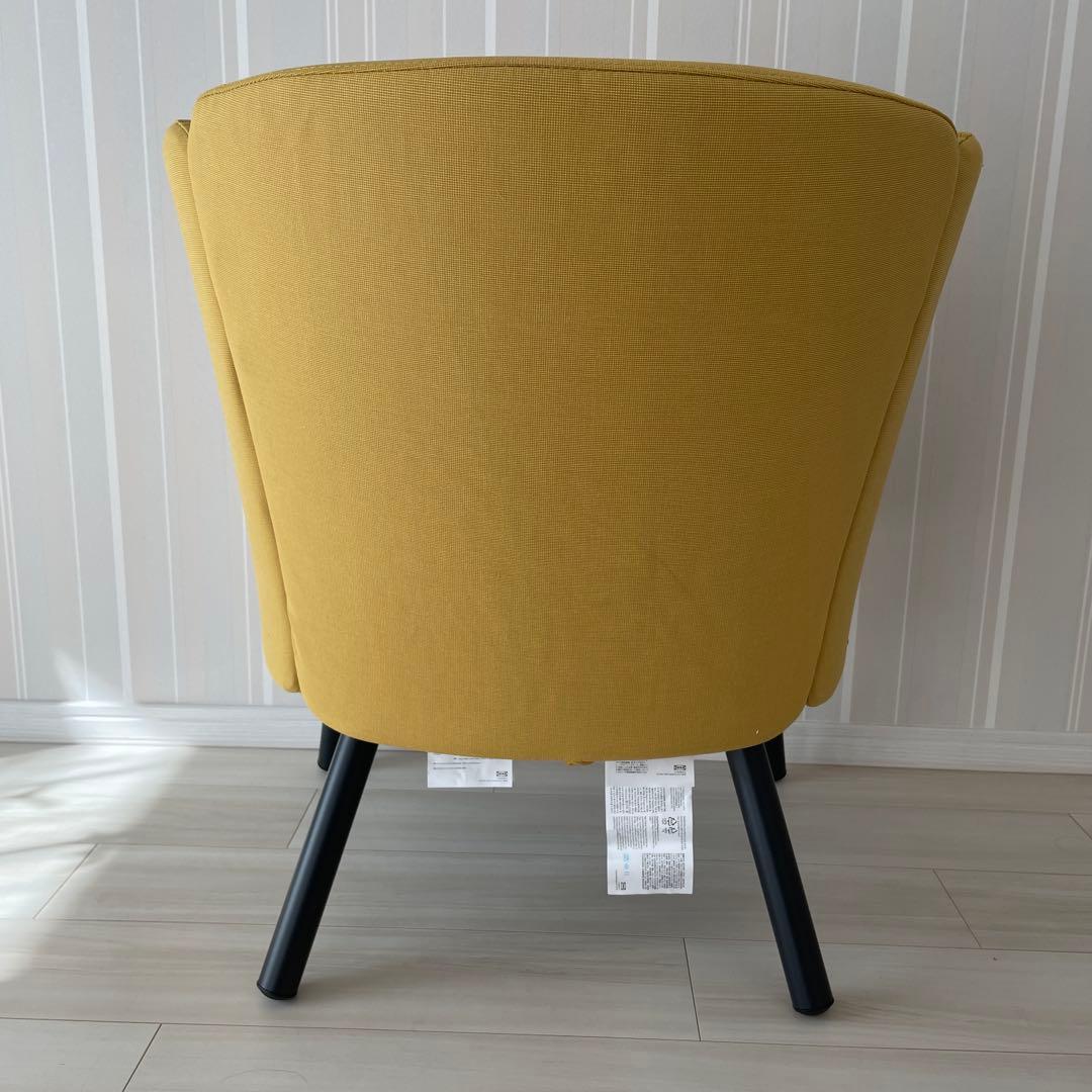 IKEA パーソナルチェア へルークラ ダークイエロー