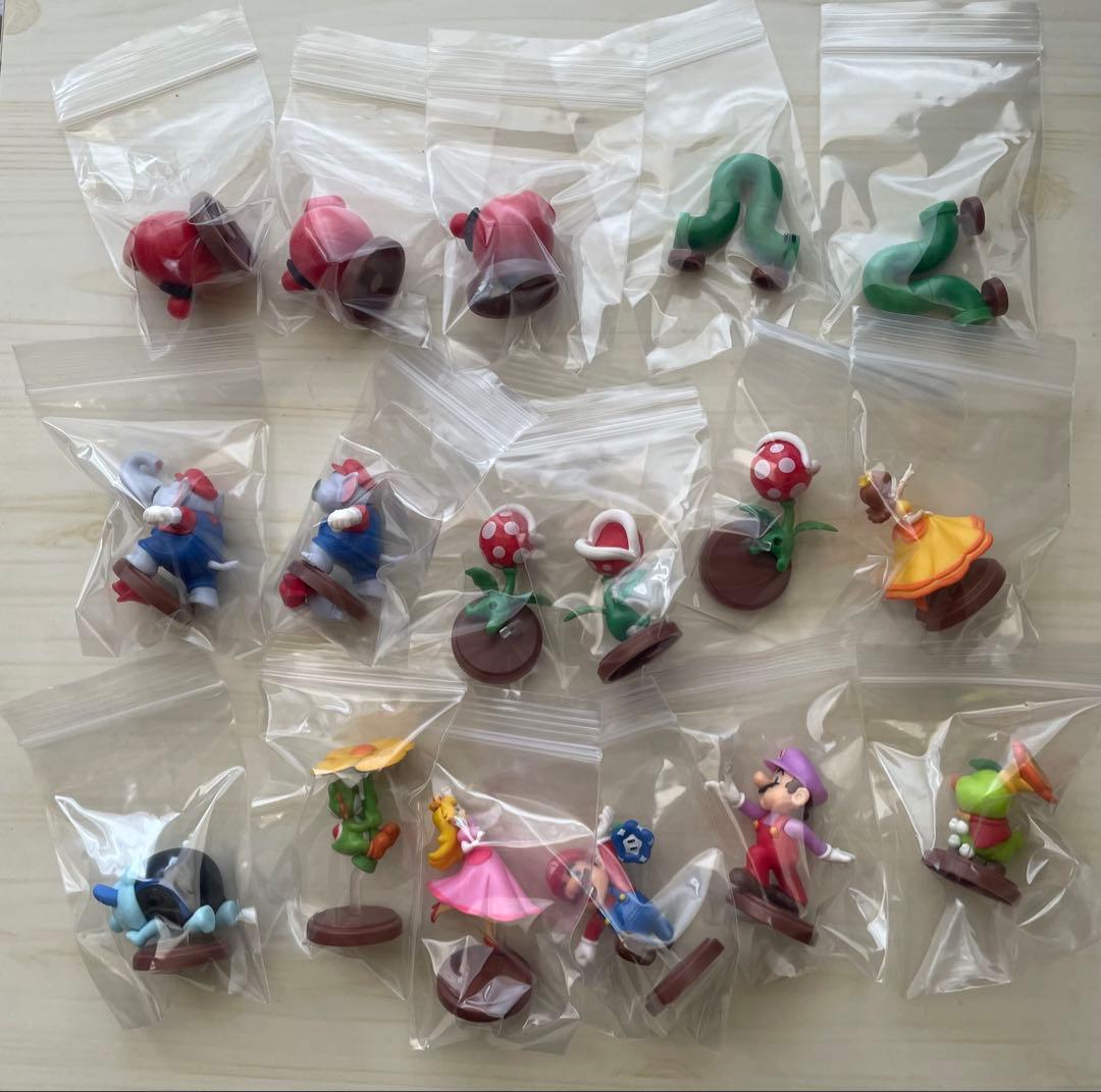 【バラ売り可】スーパーマリオブラザーズワンダーチョコエッグフィギュア17点