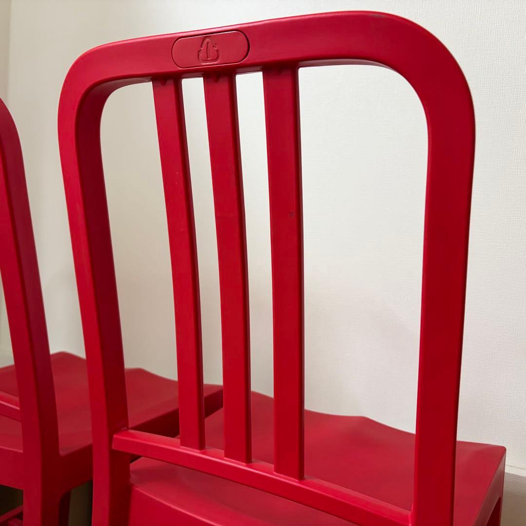 【2脚set】EMECO エメコ 111 ネイビーチェア 27万 コカコーラ