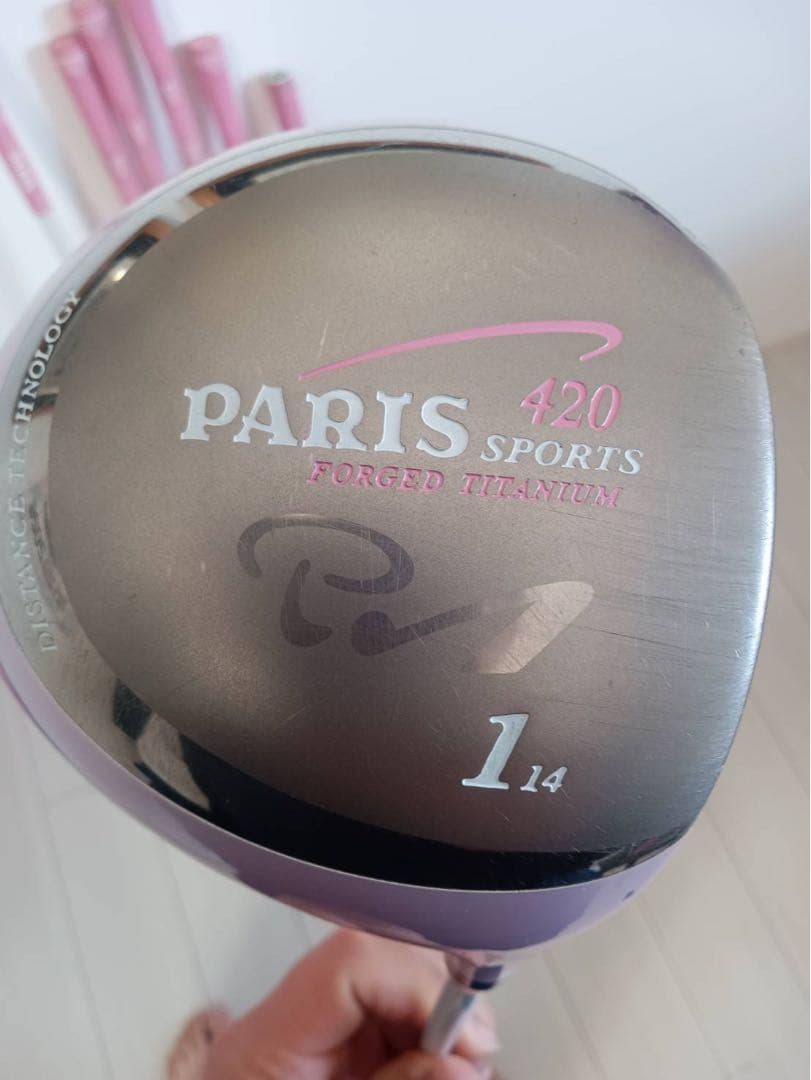 コ♡値下げ可能♡PARIS パリス レディース ゴルフクラブセット 7本