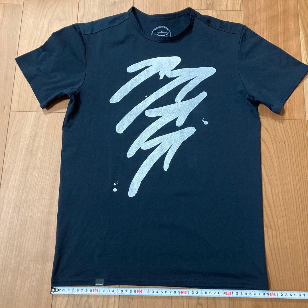 【超人気】Answer4 アンサー４ Ｌ 黒 Tシャツ トレラン ブラック