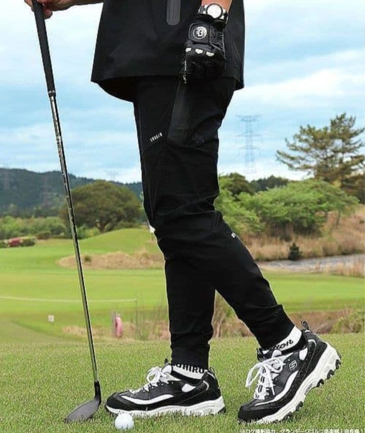 LUXE/R GOLF ストレッチ布帛パンツ 45855BKXL⑤