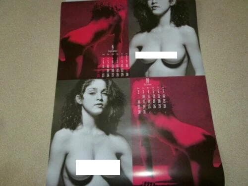 ミュージシャン Madonna 2006 Calendar Nudes 1979