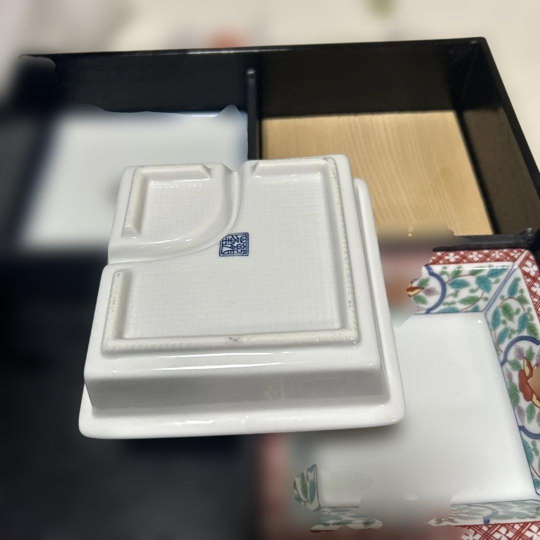 龍峰堂　三洋陶器　松花堂弁当箱3セット
