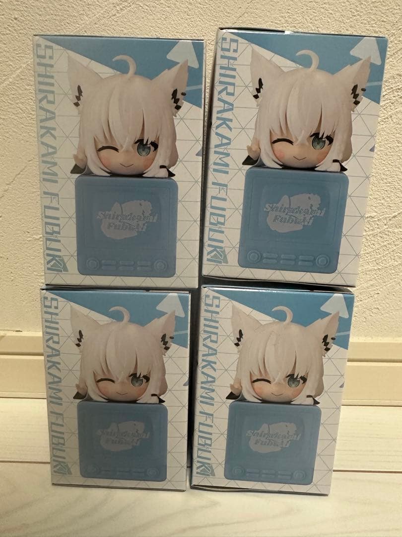 ホロライブ ひっかけフィギュア Vol.8 白上フブキ 4個セット