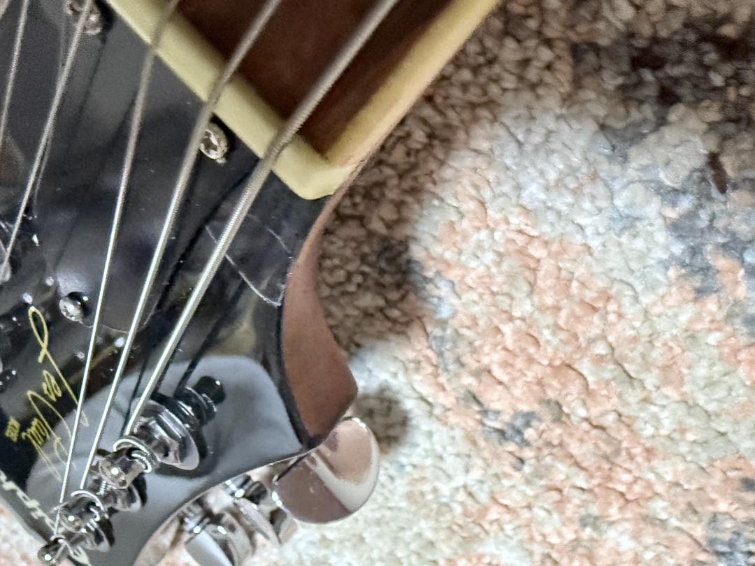 Epiphone Les Paul Std Blueberry 補修・改造有