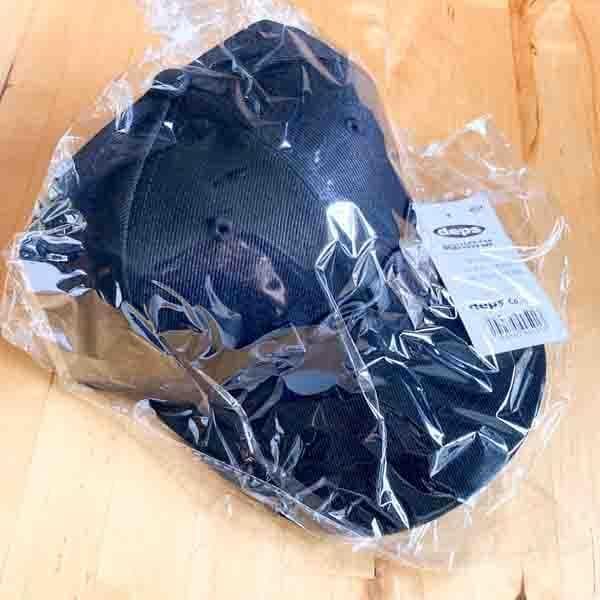 デプス deps ロゴキャップ ブラック×ブラック