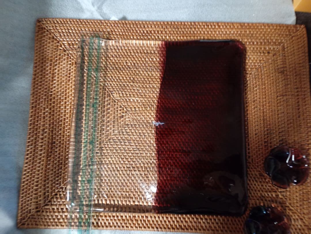 sugaharaプレート＆箸置きセット・箱入り未使用