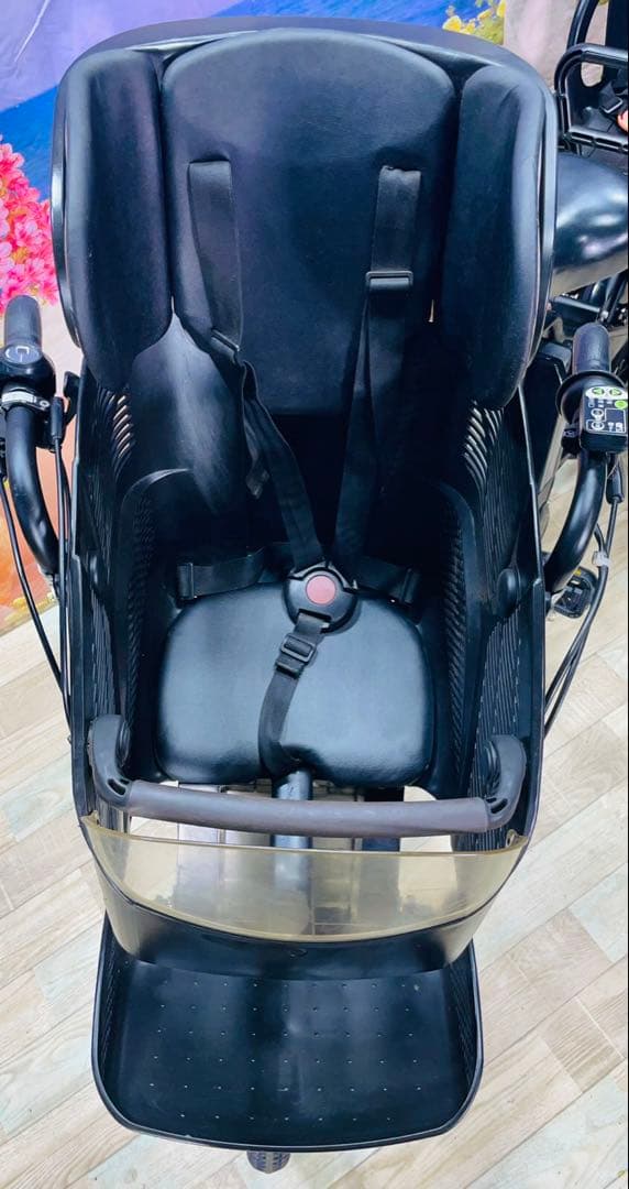 Y2453超特価！アンジェリーノ⭐️ブリヂストン子供乗せ電動アシスト自転車