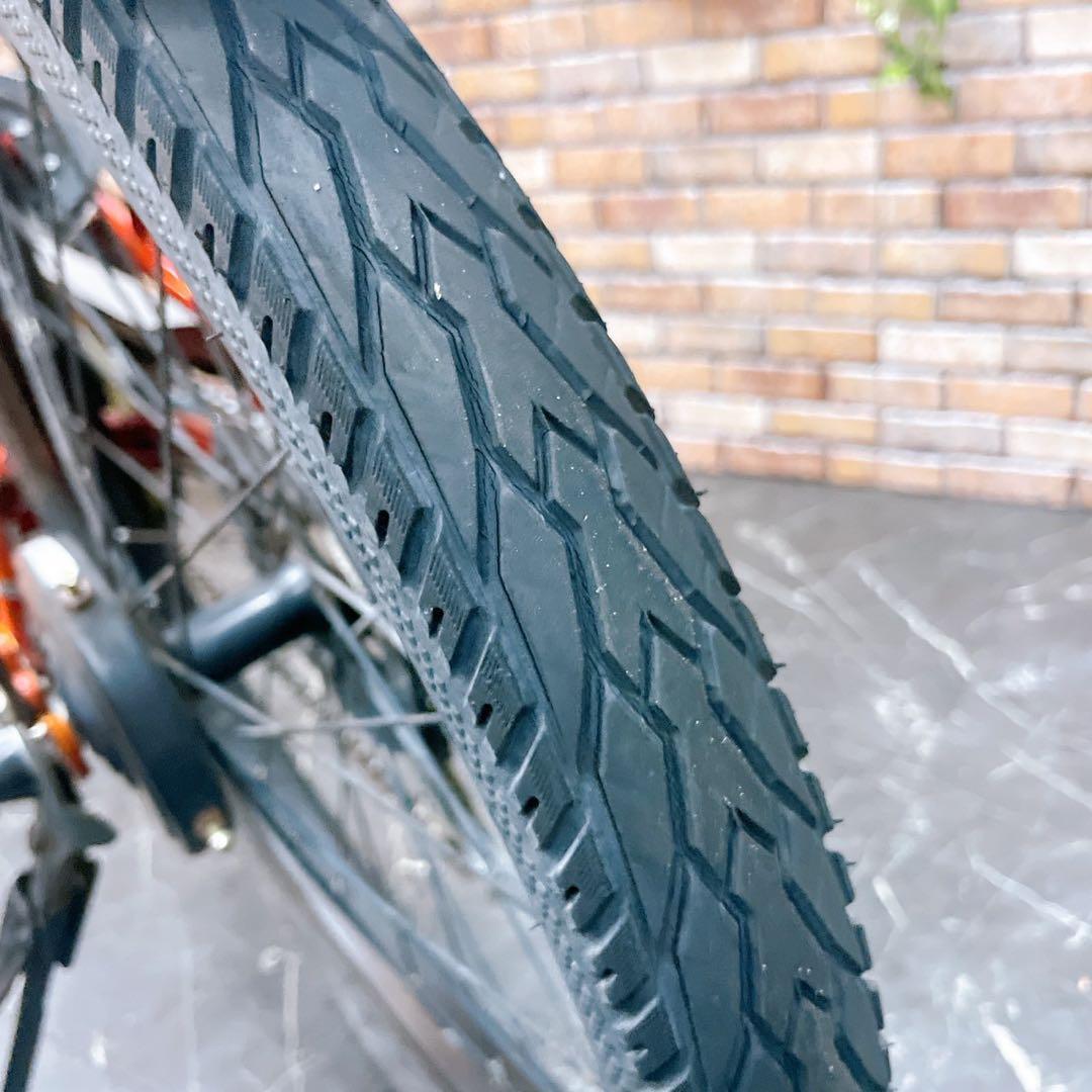 【59】子供用自転車 子供車 DRIDE beat オレンジ 20インチ