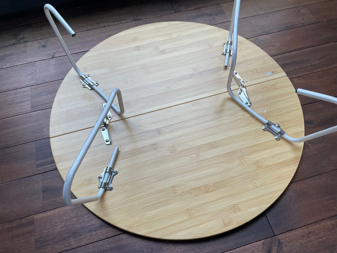 スノーピーク ワンアクション ちゃぶ台竹 M LV-071T ローテーブル 美品