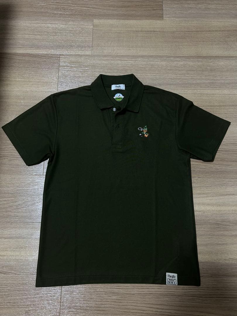 Pacific Golf Club ポロシャツ　オリーブ　トリプルコラボ