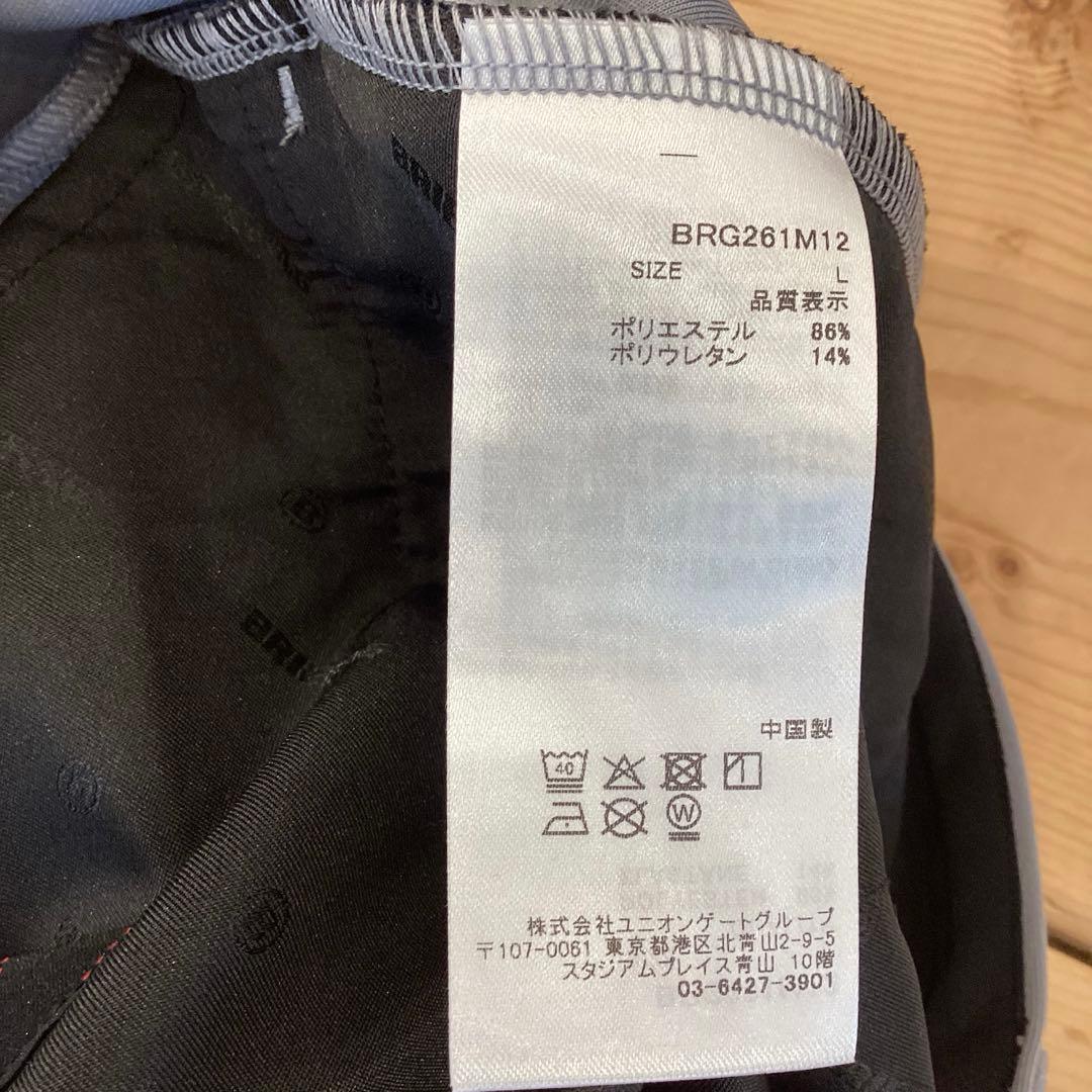 新品　BRIEFING MEN’S 3D LOGO SLIM PANTS L