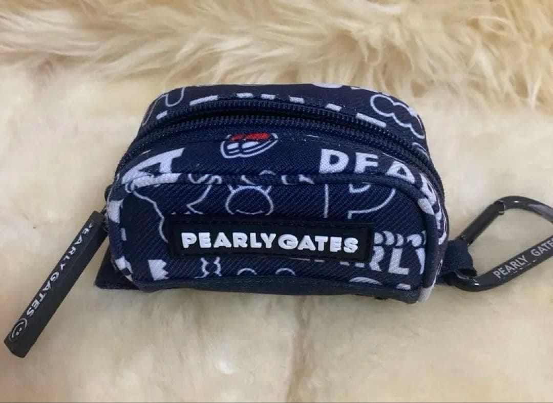 【レア】PEARLY GATES パーリーゲイツ　どうしちゃたPG　ボールポーチ