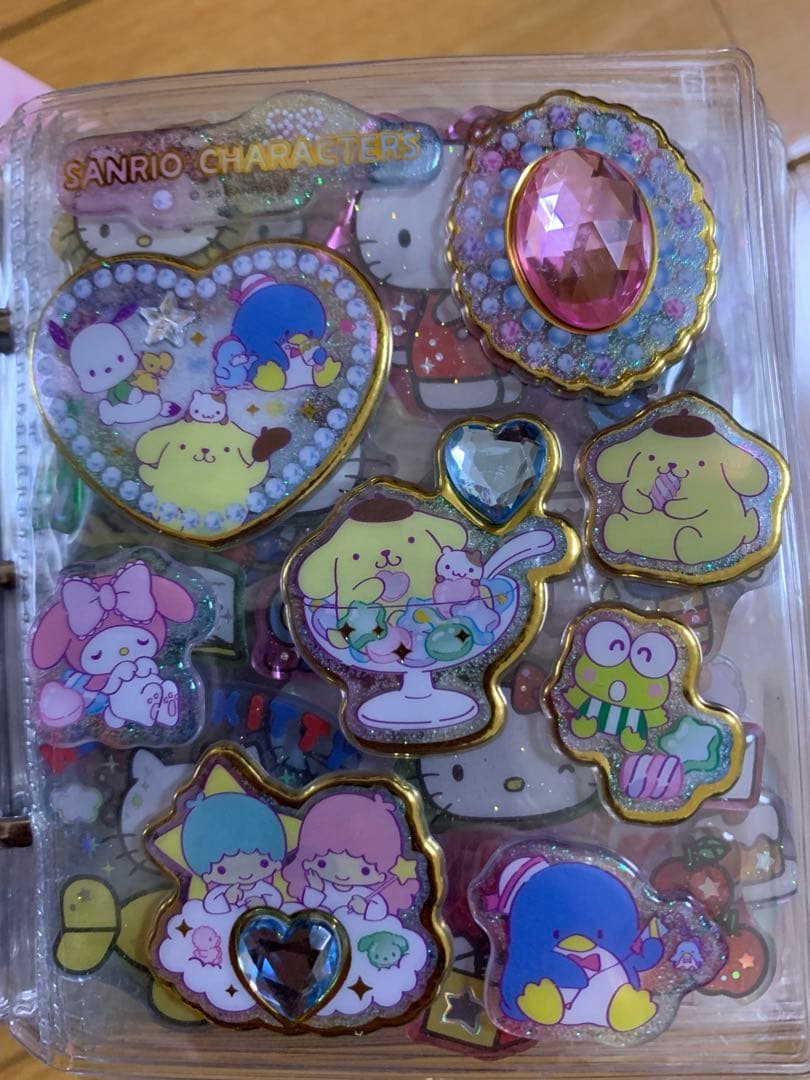 シール帳完成品　シール帳　完成品　シール　ボンボンドロップ　サンリオ